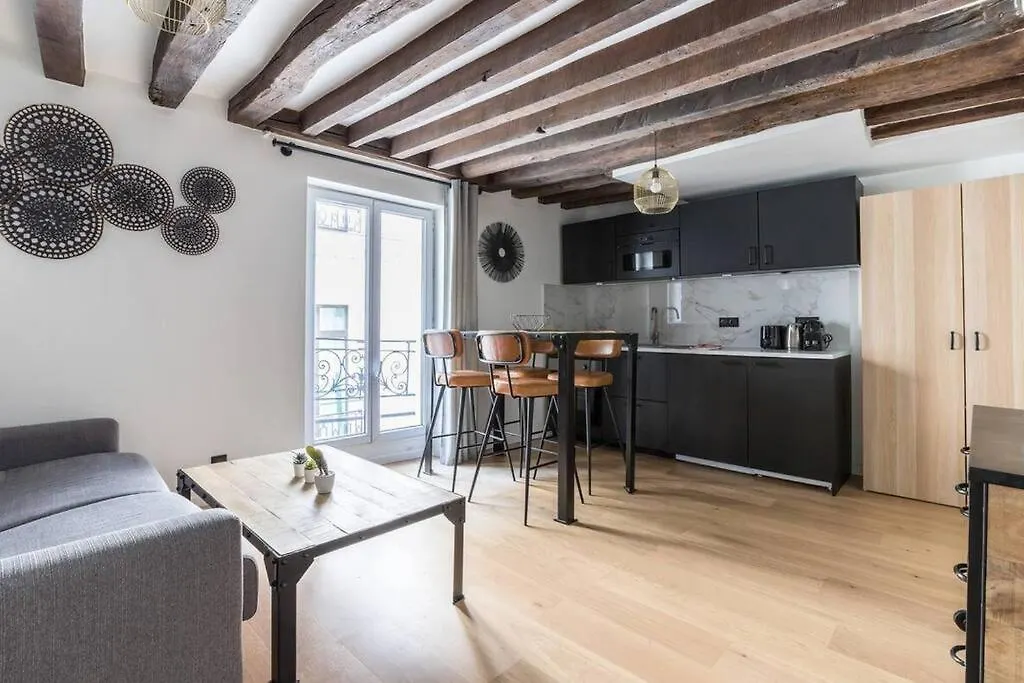 Apartment Grands Boulevard 31: Cosy 1br-4p 3d Paris